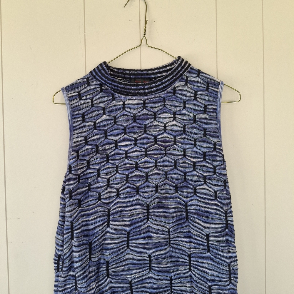 Alison Sheri Sleeveless Cowl Neck Knit Top Size XL - Picture 2 of 7